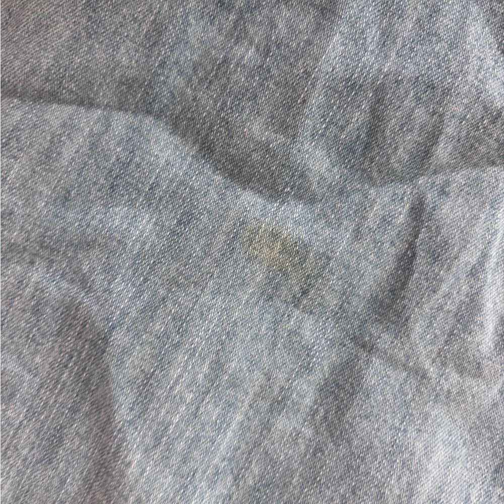 Vintage Gloria Vanderbilt Cotton Denim Wrap Skort Skirt Light Wash Size 14 - Picture 6 of 8